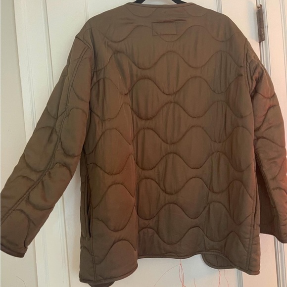 EUC All Saints army green liner - Picture 2 of 5